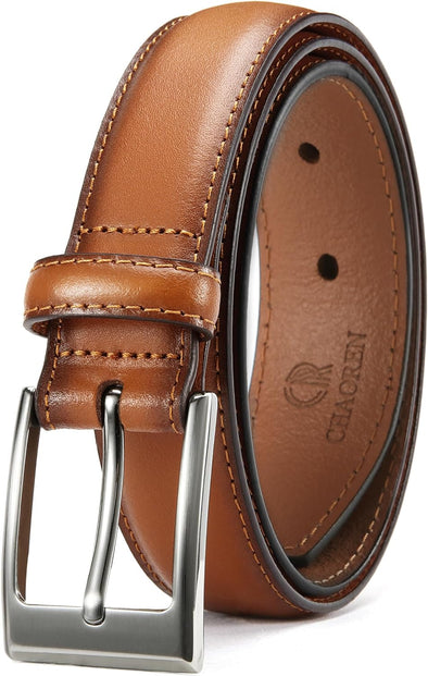 Mens Belts Leather - Belts for Men 1 1/8" Mens Dress Belt - Perfect Companion to Mens Shoes