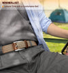 Stretch Belt Men,Mens Gift Woven Braided Web Belt 1 3/8 for Golf Casual Pants Shirts Jeans