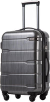 Luggage Expandable(Only 28") Suitcase PC+ABS Spinner Built-In TSA Lock 20In 24In 28In Carry On