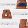 Small Sling Bag for Women Leather Crossbody Bags Fanny Pack Chest Bag for Travel