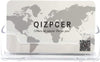 8 Pack Plastic Business Card Holder - Clear Business Card Case for Desk - Office Acrylic Business Card Stand Display