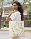 Canvas Tote Bag Aesthetic for Women, Cute Reusable Cloth Cotton Bags for Shopping Beach Grocery