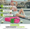 3 Racquet Tennis-Bag Premium Tennis-Racket-Bag with Protective Pad, Professional or Beginner Tennis Players, Lightweight Tennis Bag for All Ages