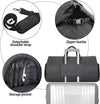 Carry-On Garment Bag Large Duffel Bag Suit Travel Bag Weekend Bag Flight Bag with Shoe Pouch for Men Women Age: over 6 Years Old