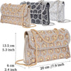 Shoulder Bags Crossbody Bag Purses Handbags Crystals Rhinestone Evening Bag for Women Clutch Purse with Chain