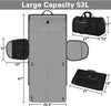 Garment Bags for Travel, Convertible Garment Bag with Detachable Hanging Suit Bag, Carry on Travel Duffel Bag with Shoulder and Backpack Straps, Luggage Dress Bag with 2 Shoes Cover, Men,Women