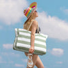 Beach Bags for Women Large Waterproof Beach Tote Bag Zipper Beach Bags Waterproof Sandproof Swim Pool Bag Large Tote