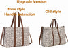 Laptop Tote Bag for Women Work 15.6 Inch Canvas Shoulder Bags Computer Messenger Purse Teacher Handbag Office Briefcase