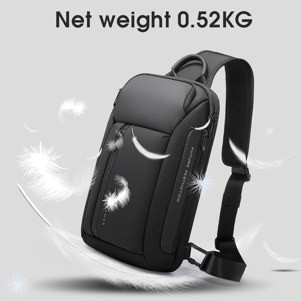 Sling Bag, Waterproof Men'S Chest Bag Shoulder Bags Crossbody Sling Backpack for Men……