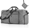 Travel Duffle Bag for Men, 65L 85L 115L Foldable Travel Duffel Bag with Shoes Compartment Overnight Bag for Men Women