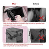 Car Trash Can with Lid - Waterproof Collapsible Trash Storage Bag for Truck & Car