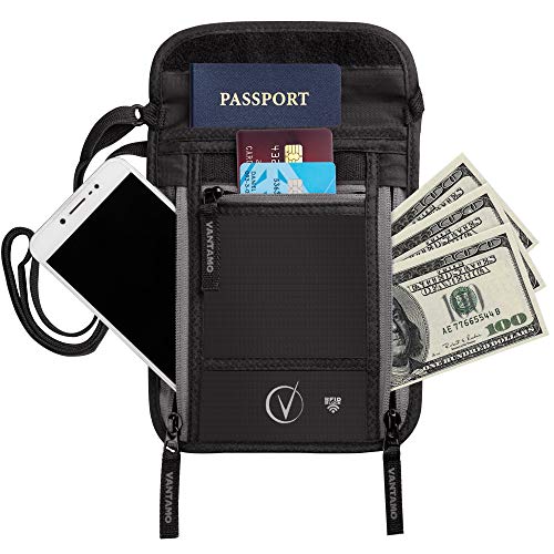 Neck Wallet - Neck Pouch - Travel Neck Wallet - Easy Comforts