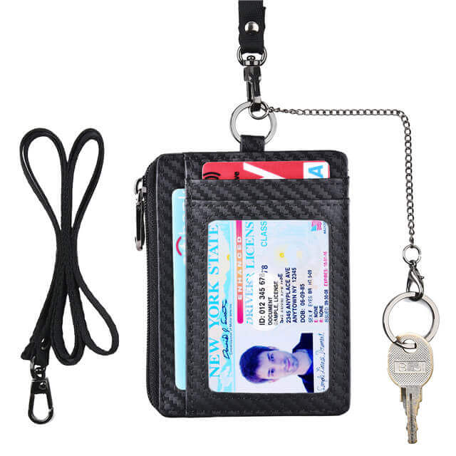 Boulevard Keychain ID Holder Wallet